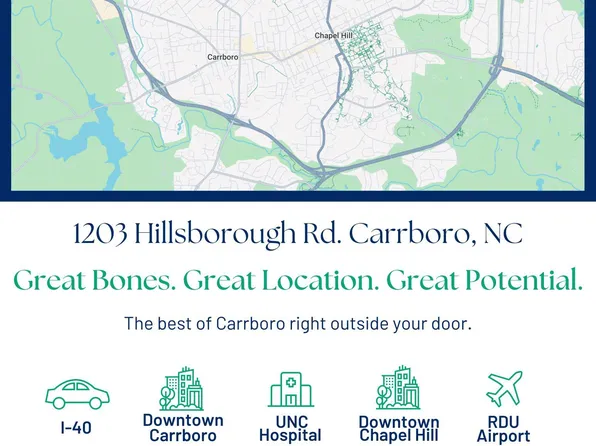 1203 Hillsborough Rd, Chapel Hill, NC 27516