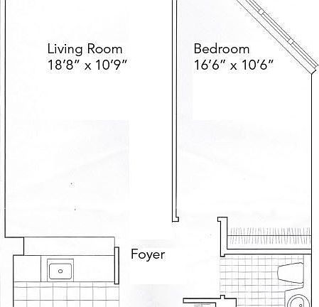 2nd image of 650 W 42nd St APT 1705