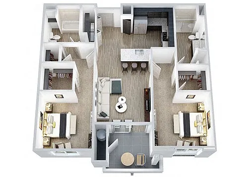 Floor plan B1