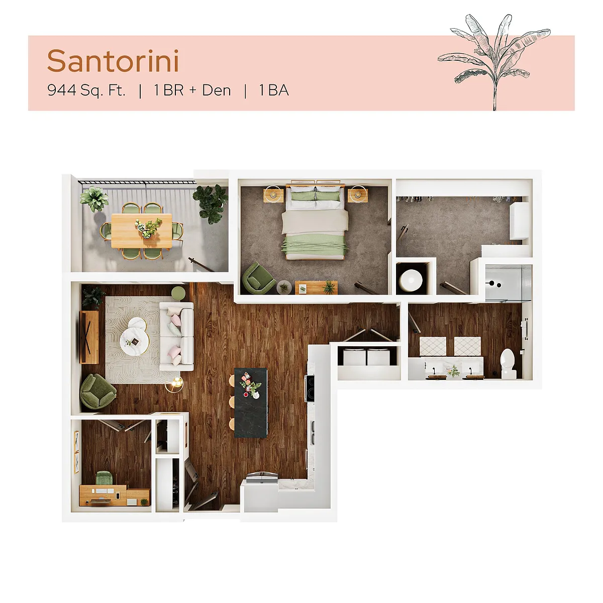 Floor plan Santorini