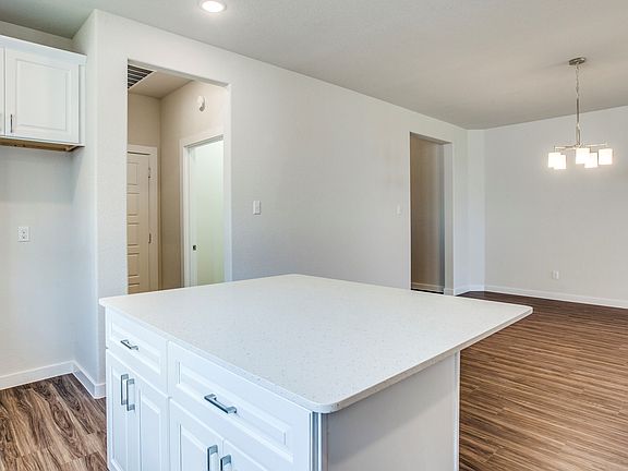 Dining area off kitchen