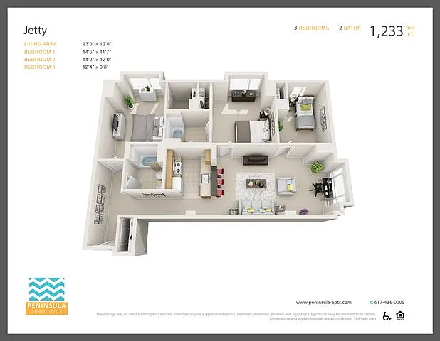 Floor plan Jetty