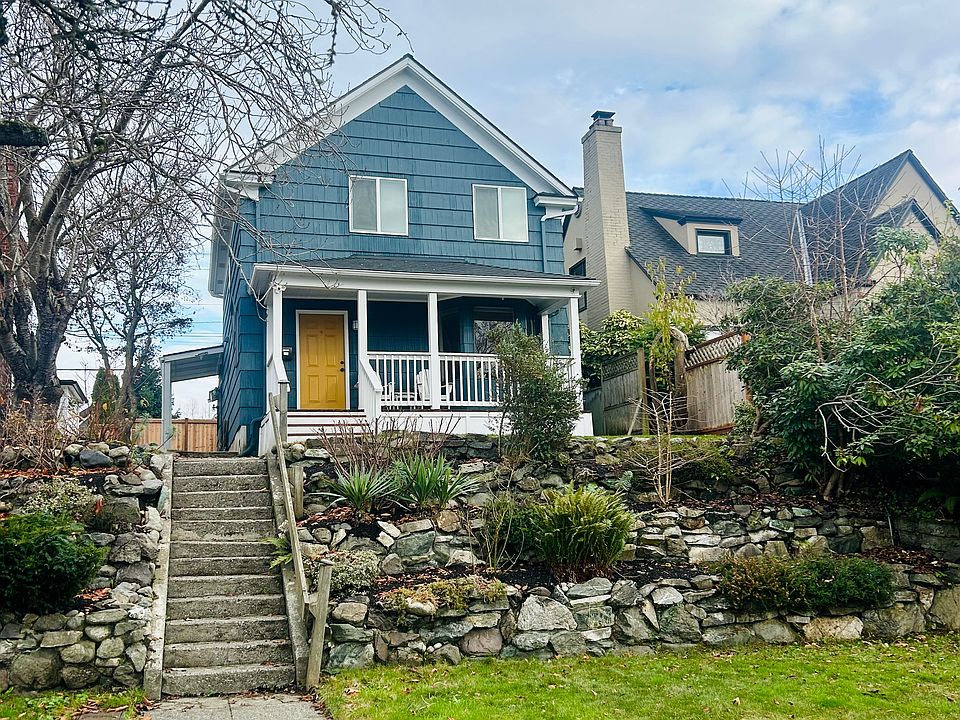 Front exterior + yard