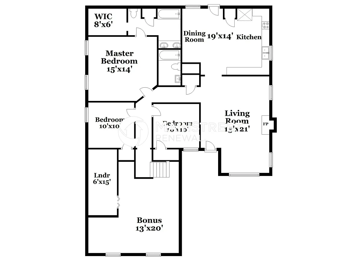 Floor Plan - 818 Carmen Way