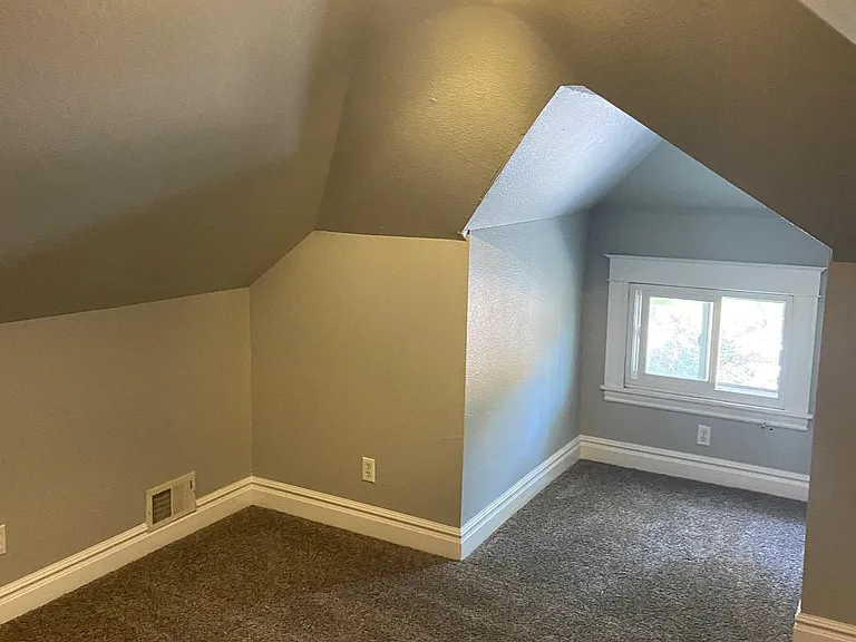 upstairs bedroom plus a bathroom