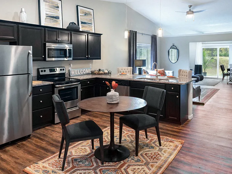 Spacious, Eat-In Kitchens