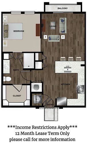Floor plan Modernist | A3a-EH | Essential Housing