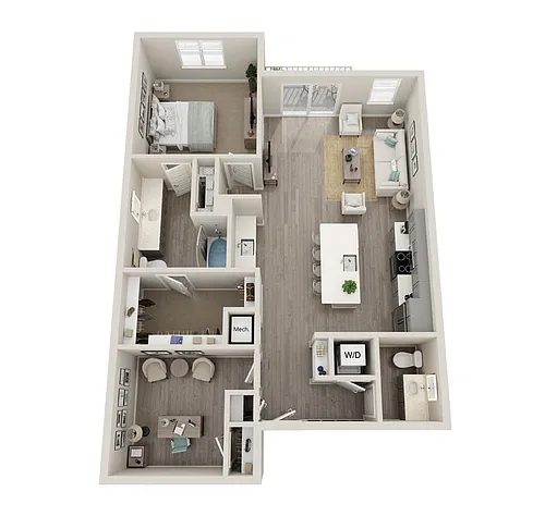 Floor plan A70