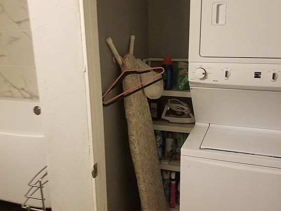 Washer and dryer included