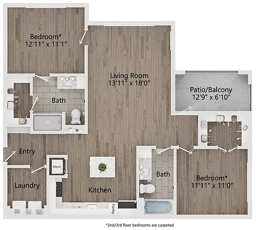 Floor plan B2