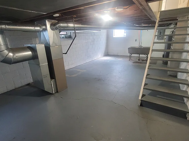 Clean / Painted Lower Level with Updated Mechanicals