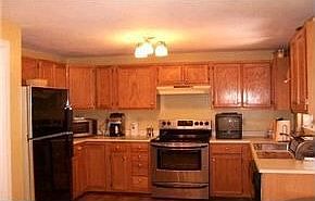 Remodeled kitchen