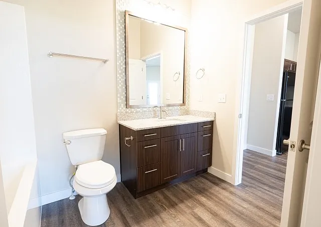 Bathroom with Modern Design Features Bathroom with Modern Design Features