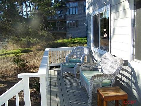 Front Deck looking south and east to hills and Scott Rock.