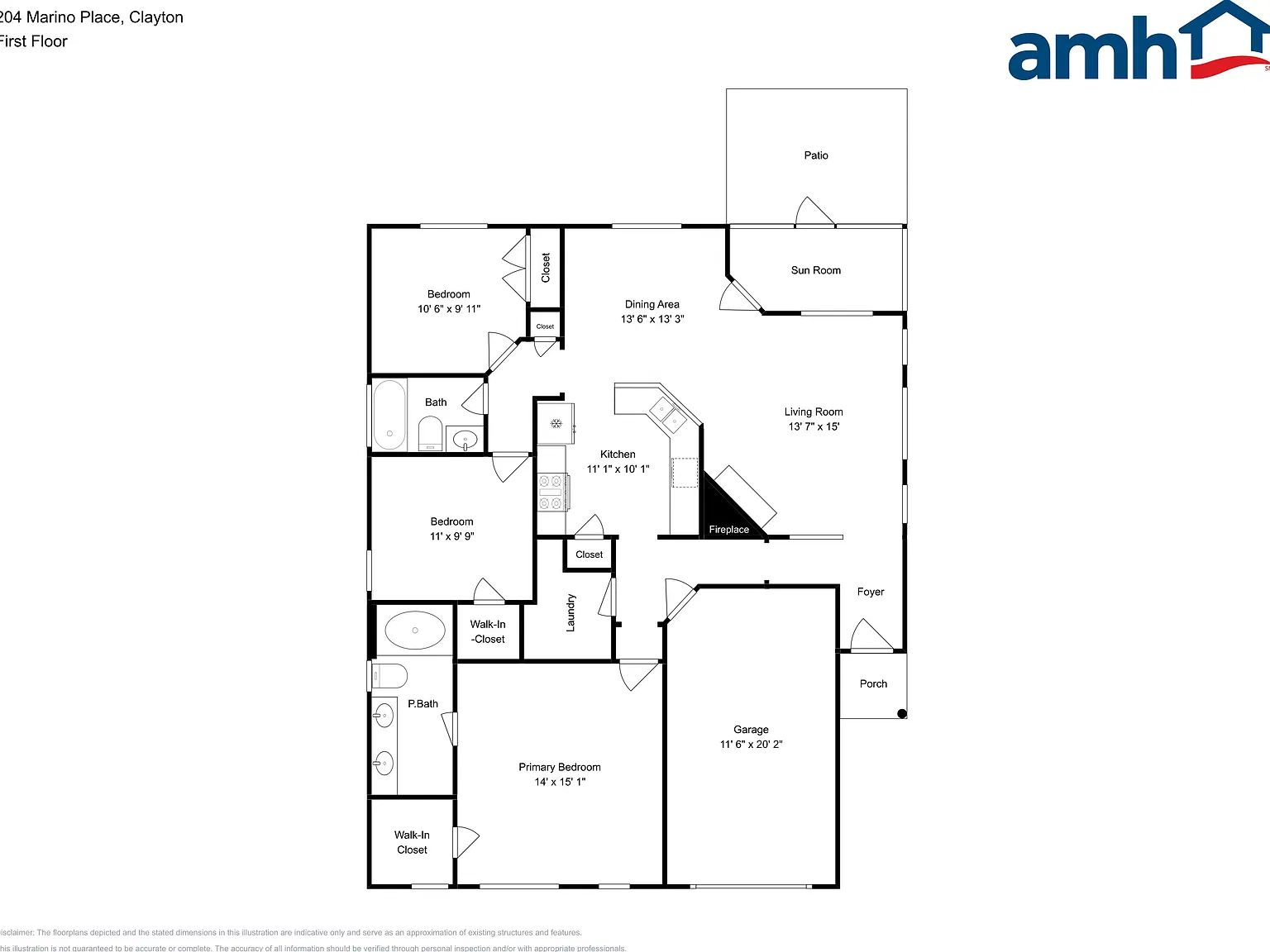 3 bed, 2.0 bath, 1344 sqft, $1,855 — Photo 2