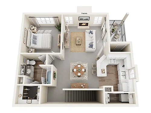 Floor plan Monaco