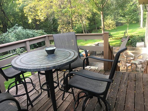 Upper Deck Off Family Room and Nine Mile Creek