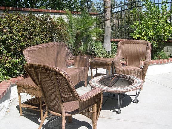 back left corner off pool