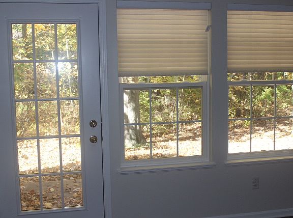 Door to back patio