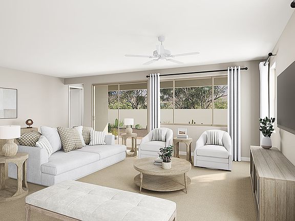 Sage Plan 4003 Great Room Rendering