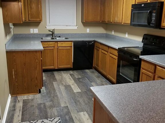 Kitchen, new flooring, counter-tops, sink