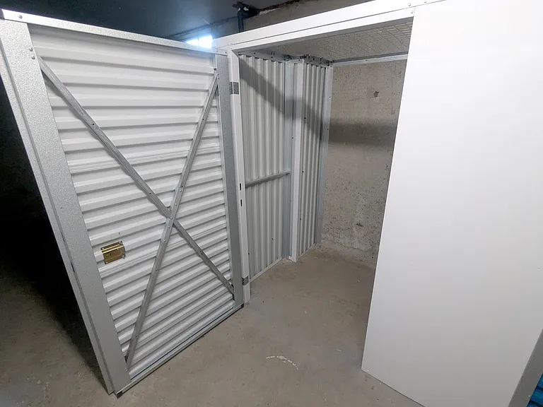 Storage spaces available for an additional fee