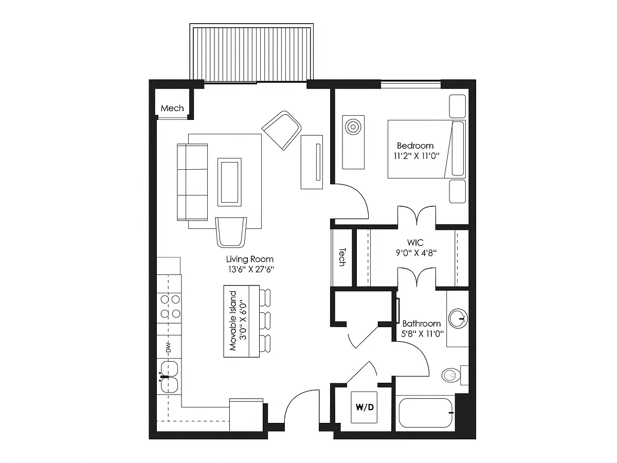 Floor plan A6
