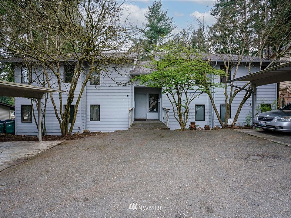 Exterior shot of the listing