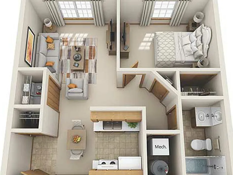 One-Bedroom One-Bedroom