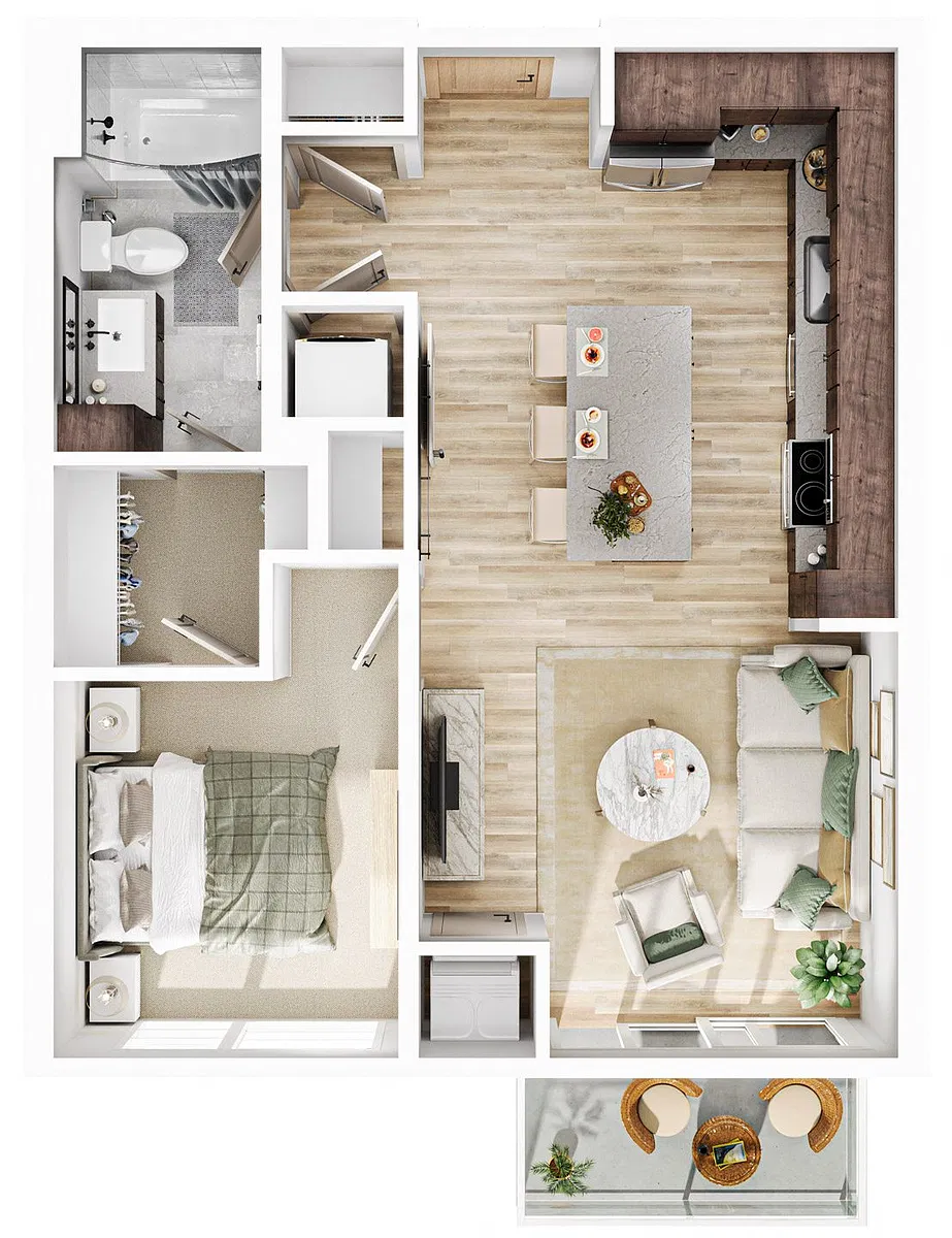 Floor plan B3