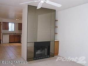 fireplace in living room