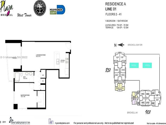 3rd image of 951 Brickell Ave APT 1101