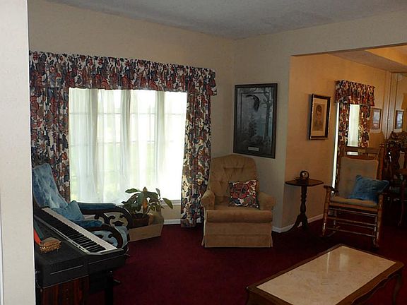 Enter into the formal Living Room