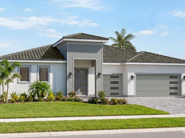 Courtyard Plan, River Preserve Estates