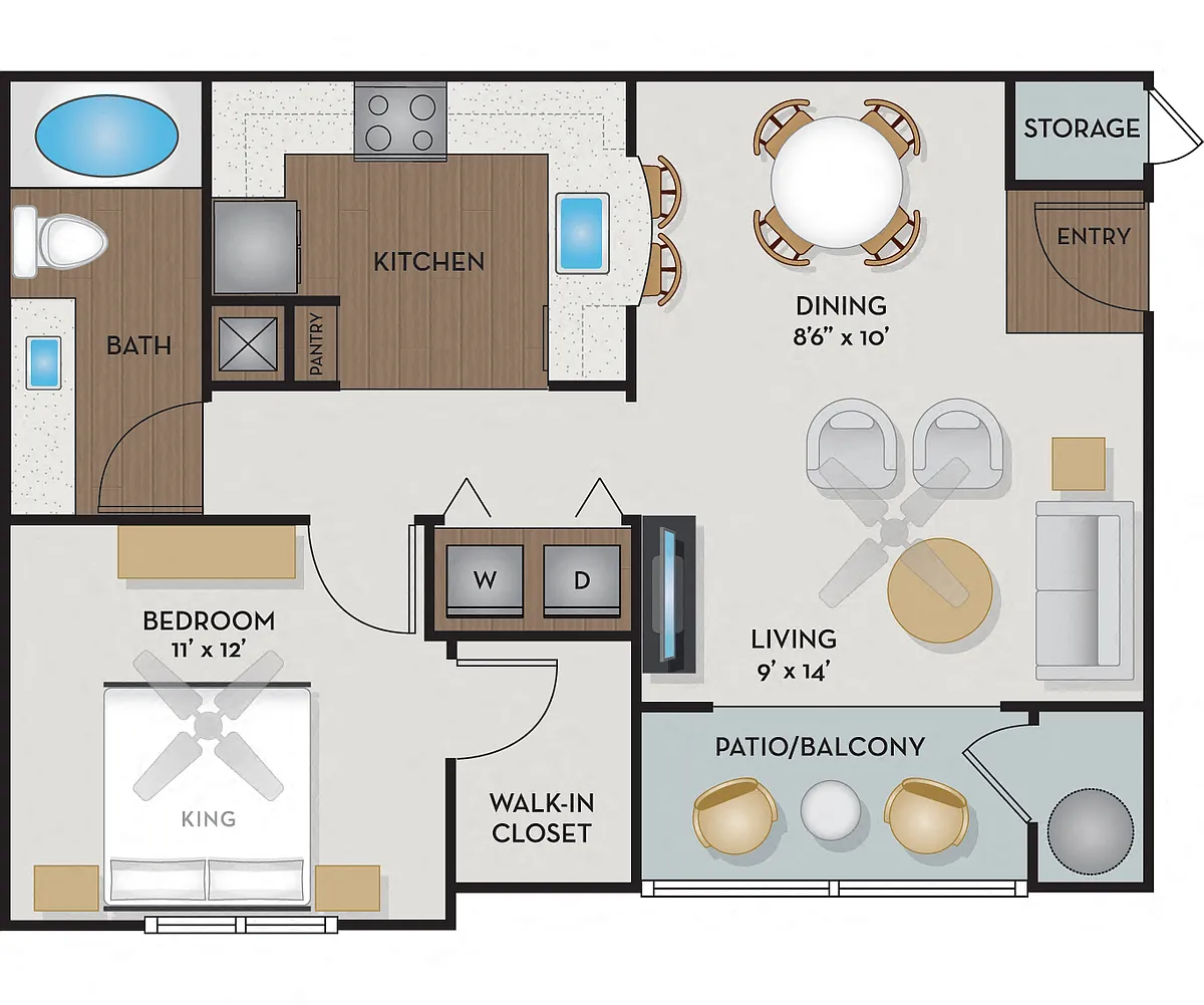 Floor plan Austin