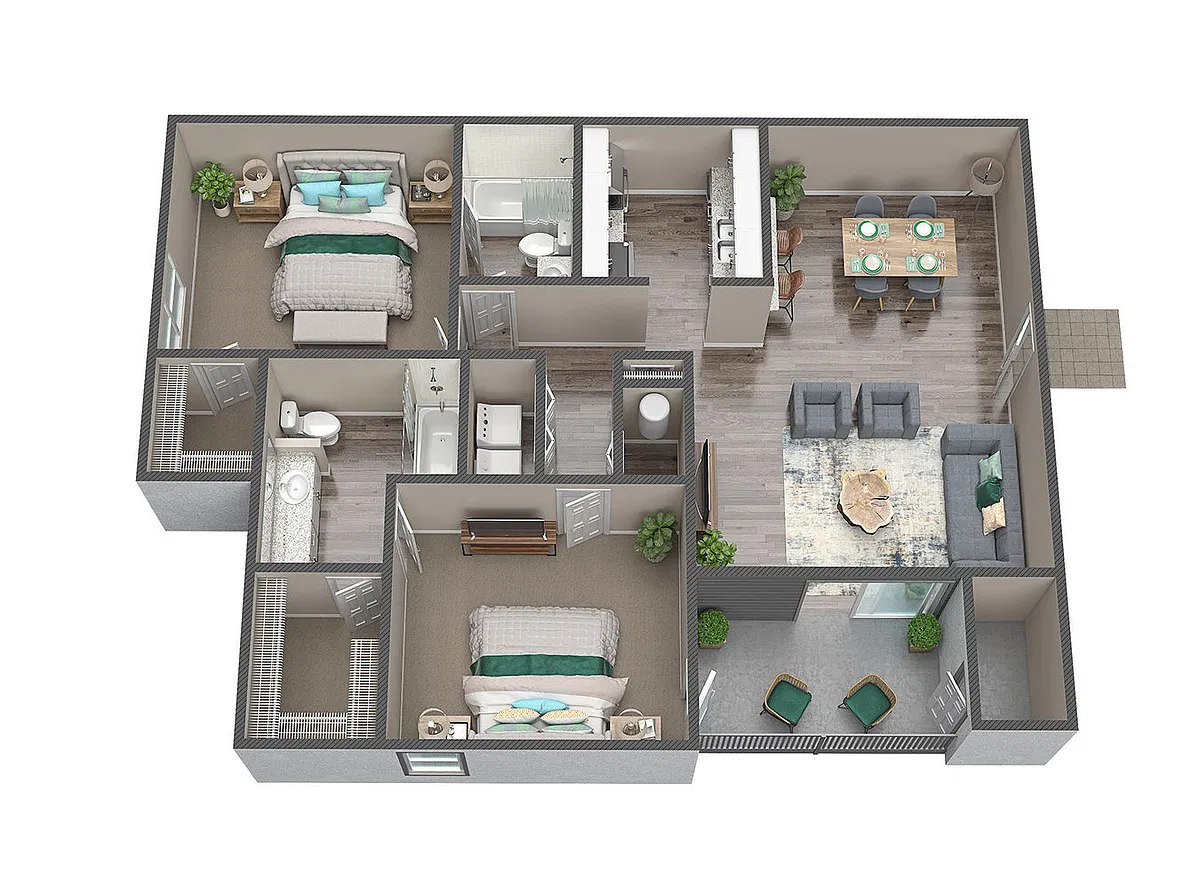 Floor plan B3