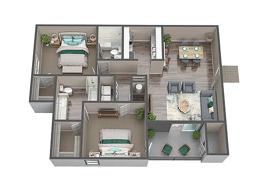 Floor plan B3