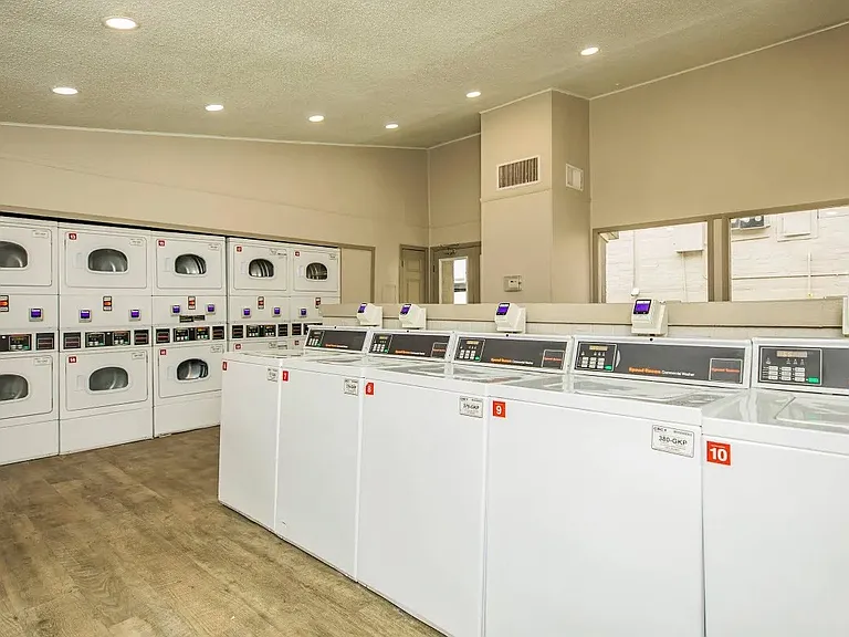 Experience the convenience of on-site laundry facilities at The Riley. Modern, spacious, and equipped to meet all your needs, our laundry area makes life easier. Elevate your living experienceschedule a tour today!