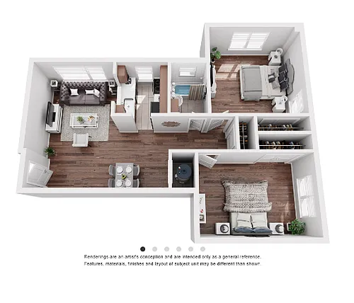 Floor plan Two Bedroom