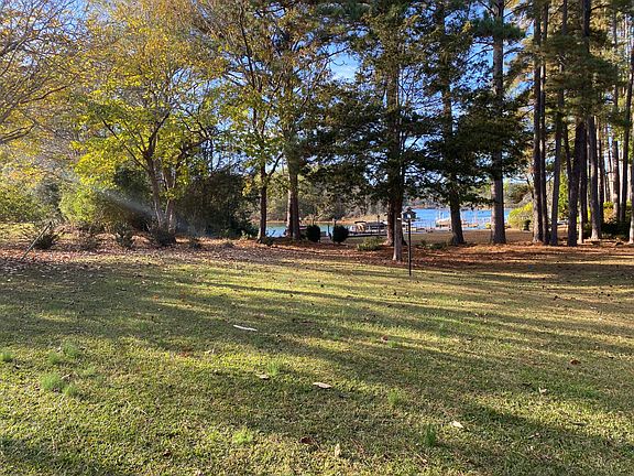 Lake view from back yard