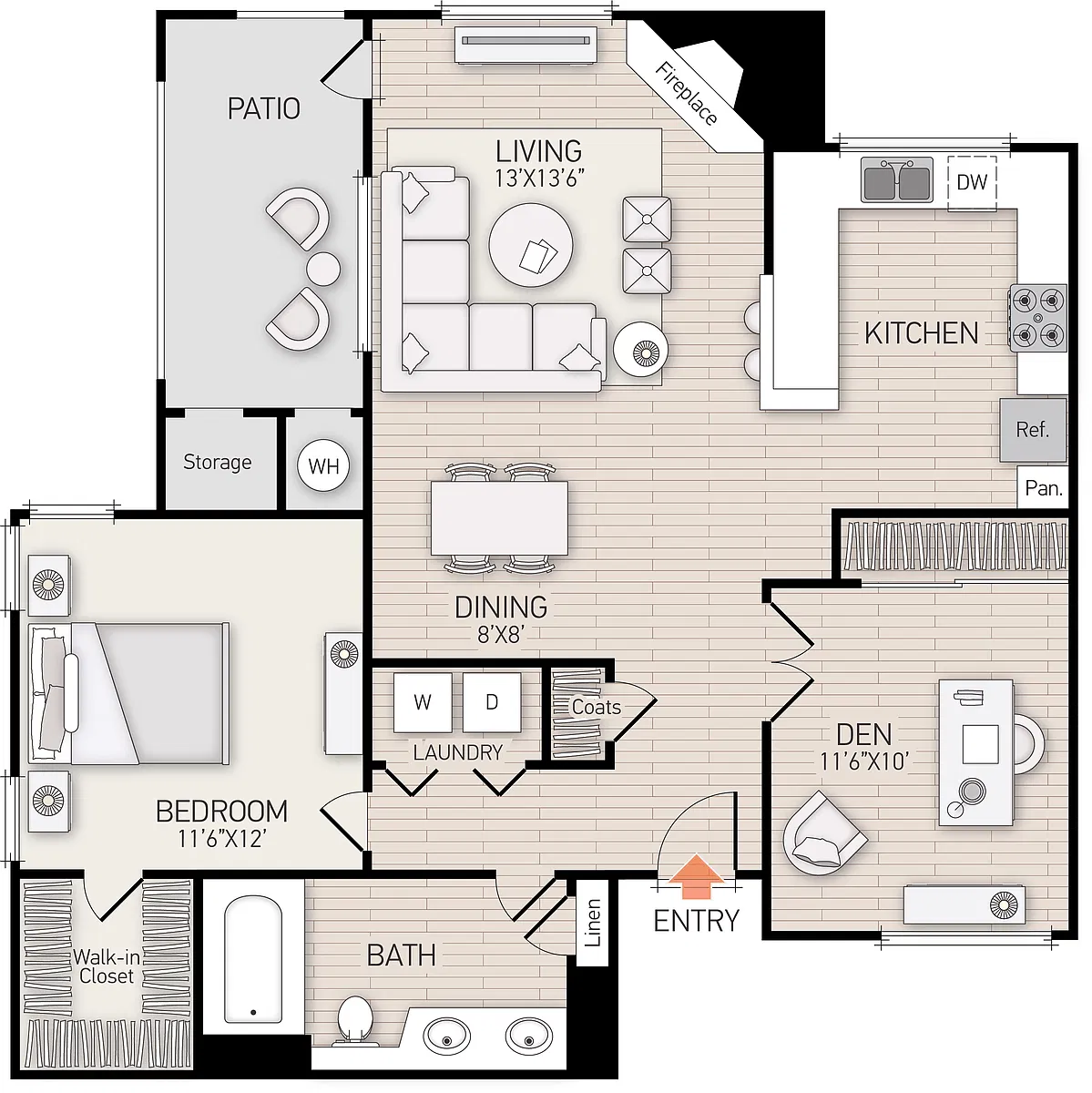 Floor plan Plan C