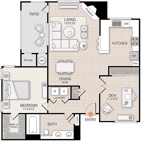 Floor plan Plan C