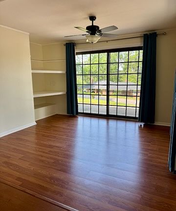 Looking from kitchen into the living room