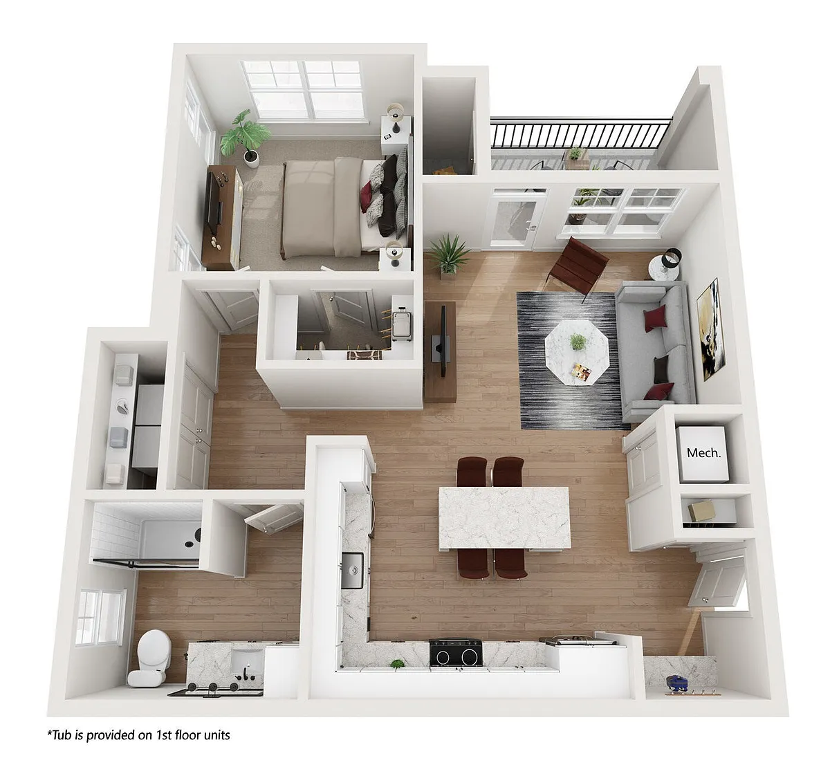 Floor plan A1