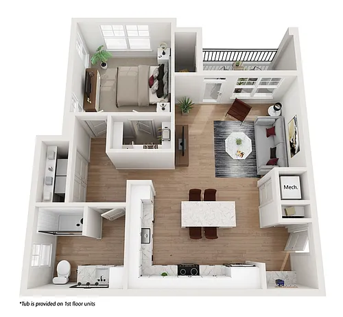 Floor plan A1