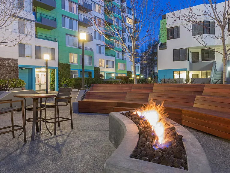 Courtyard with Firepit