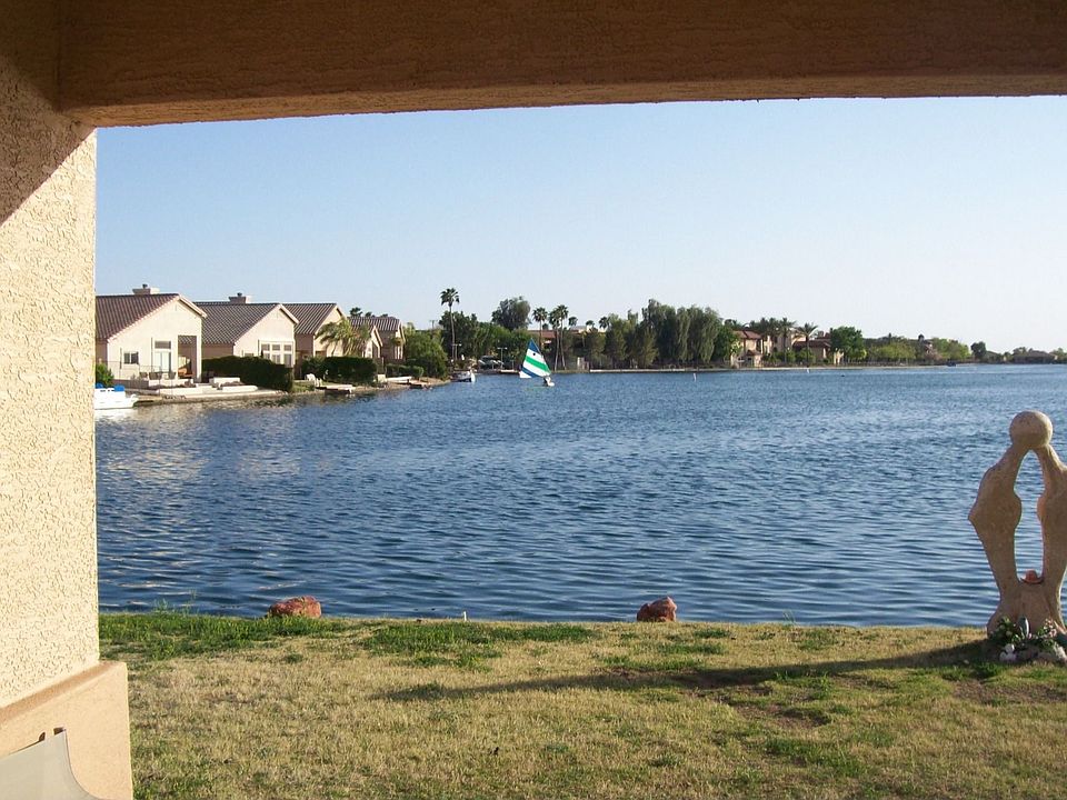 looking south from patio