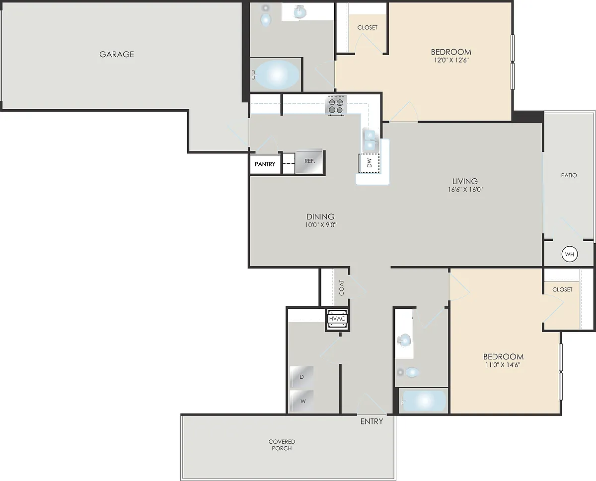 Floor plan Silver Charm (1st Floor)