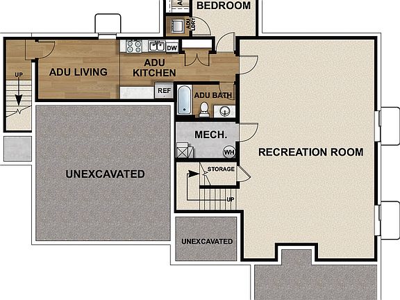 ADU Basement Option