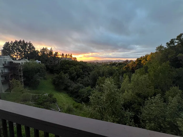 Sunset and canyon views